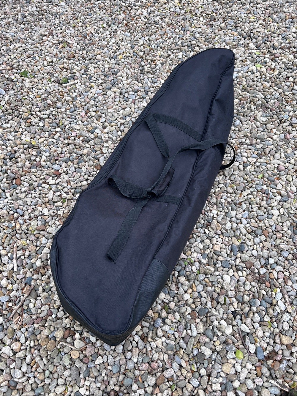 IZZO Black Golf Travel Bag / Club Headcover Carry Case - Picture 5 of 7